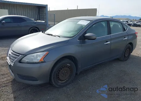 2015 Nissan Sentra S from USA, damaged, VIN 3N1AB7AP7FY293187
